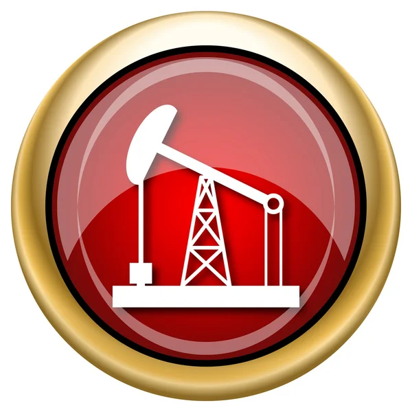 Oil pump icon — Stock Photo, Image