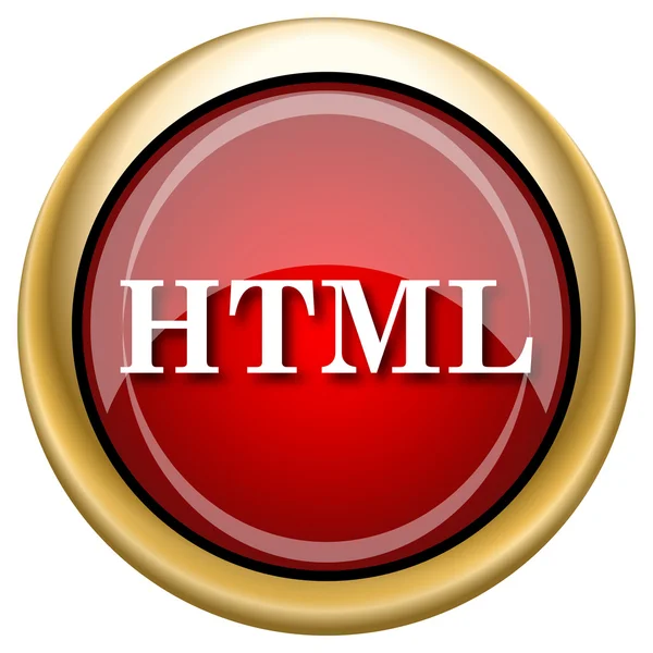 HTML ikona — Zdjęcie stockowe