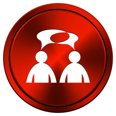 Yorumlar simgesi - kabarcıklar ile erkekler