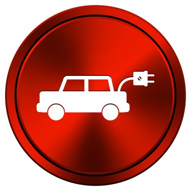 elektrikli araba simgesi