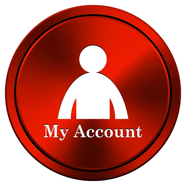 Mijn account-pictogram — Stockfoto