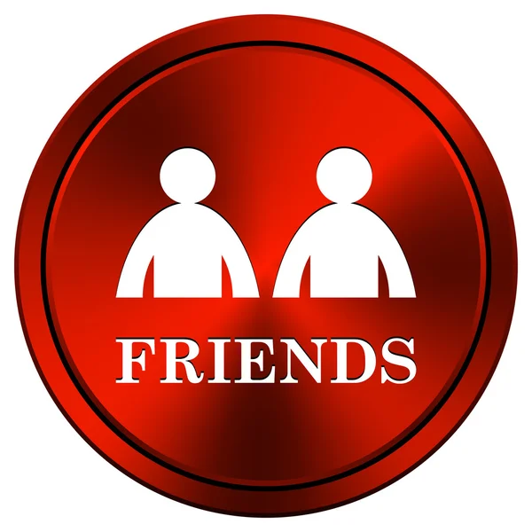 Friends icon — Stock Photo, Image