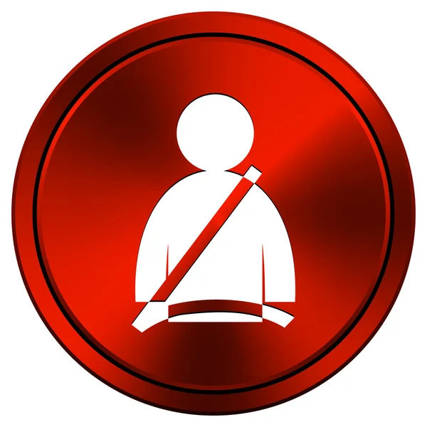 Safety belt icon — Stock Photo, Image