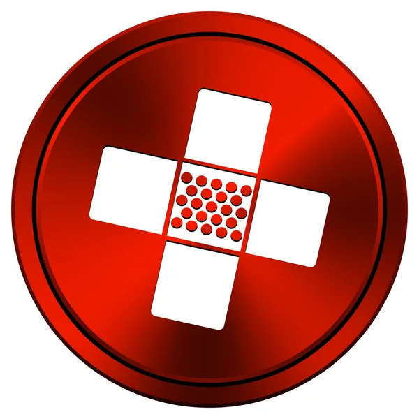 Medische patch pictogram — Stockfoto