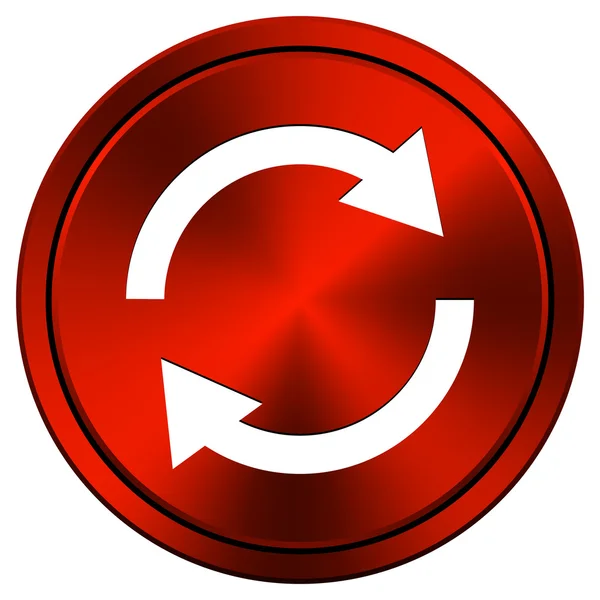 Reload two arrows icon — Stock Photo, Image