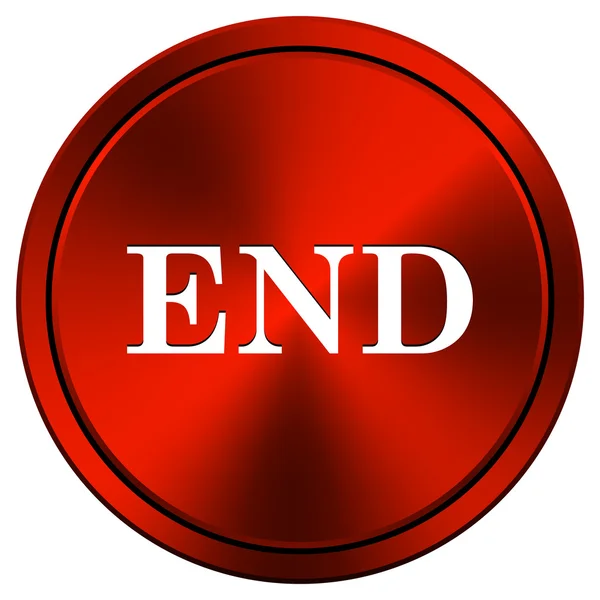 End icon — Stock Photo, Image