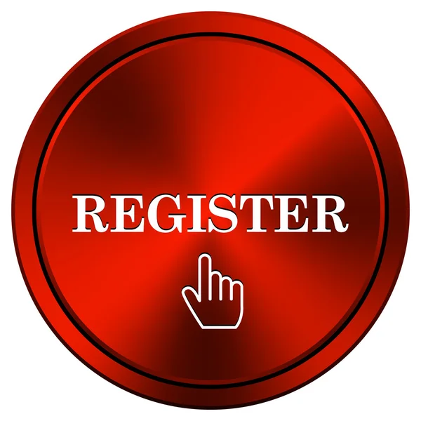 Register icon — Stock Photo, Image