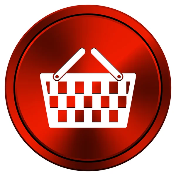 Shopping basket icon — Stock Photo, Image