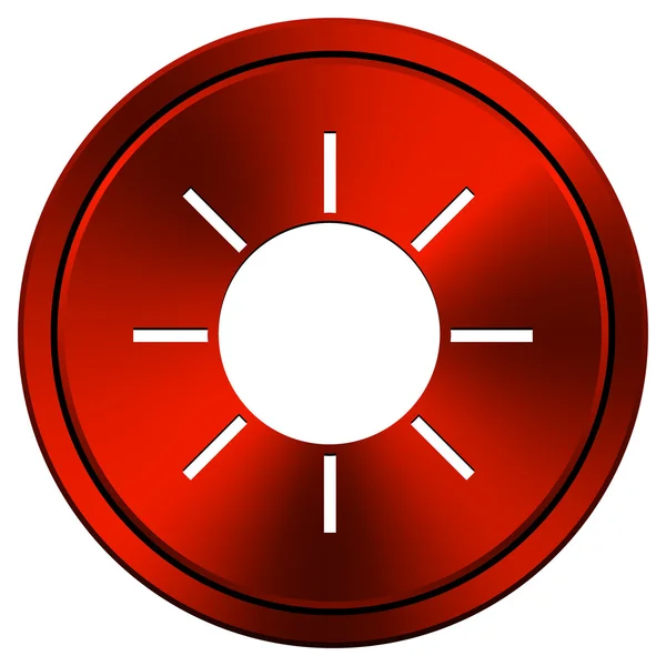 Sun icon — Stock Photo, Image