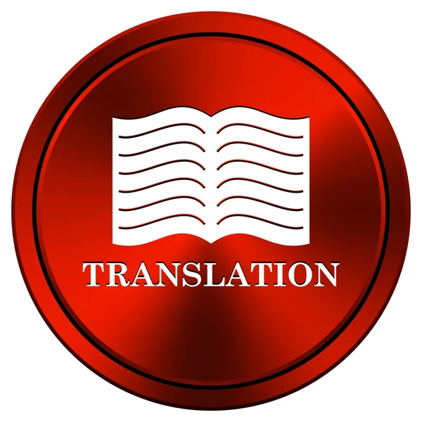 Icône de livre de traduction — Photo