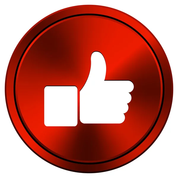 Thumb up icon — Stock Photo, Image