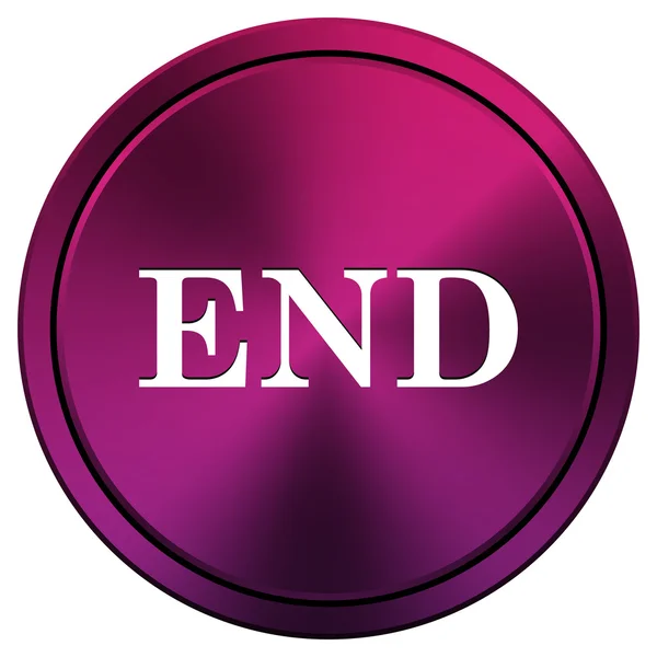 End icon — Stock Photo, Image