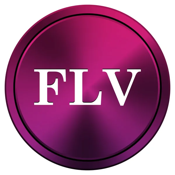 FLV icon — Stock Photo, Image