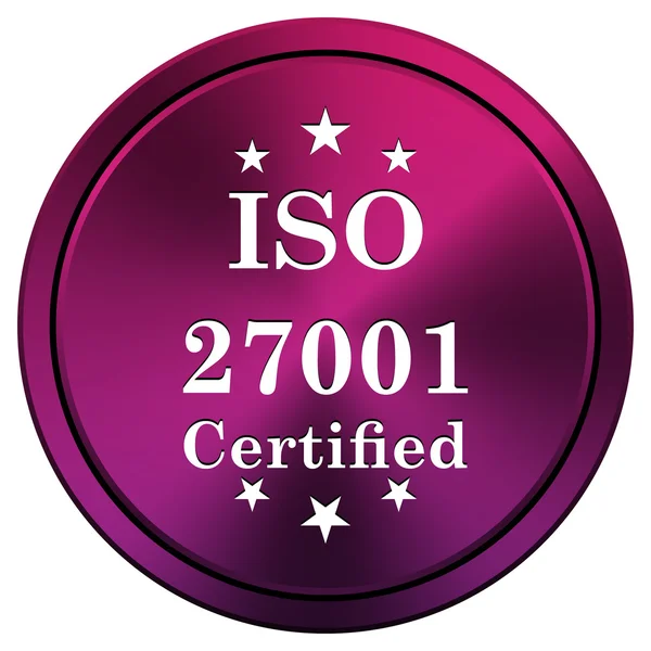 ISO 27001 icon — Stock Photo, Image