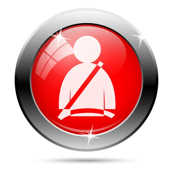 Safety belt icon — Stock Photo, Image