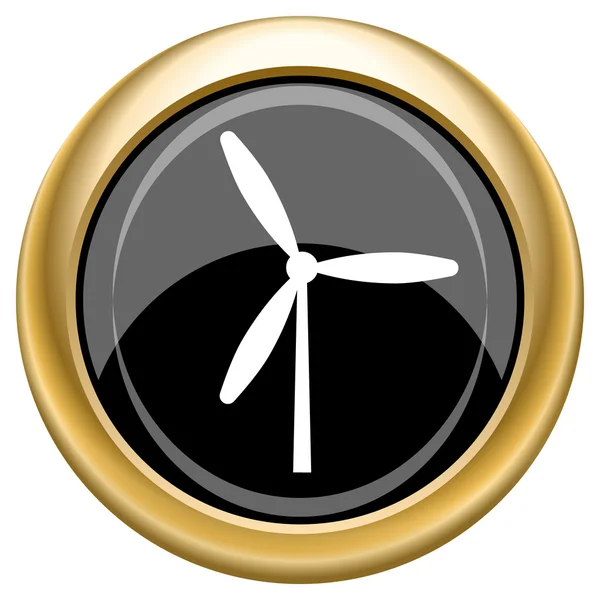 Windmolen pictogram — Stockfoto