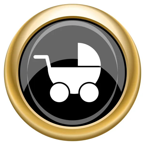 Kinderwagen pictogram — Stockfoto