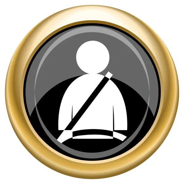 Safety belt icon — Stock Photo, Image