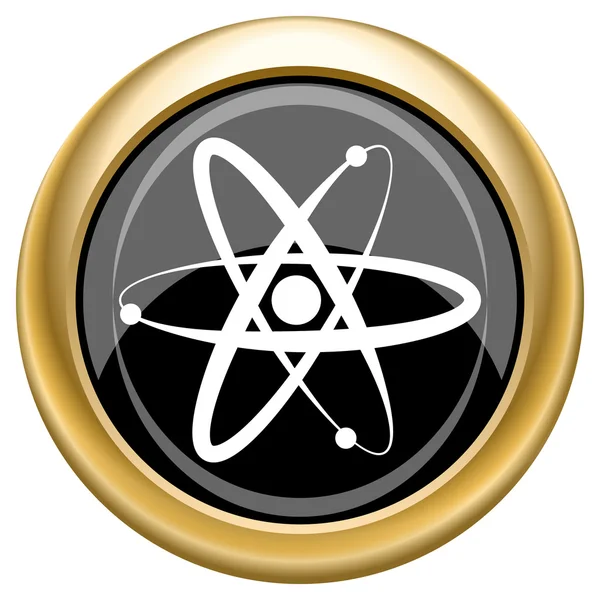 Atomen pictogram — Stockfoto