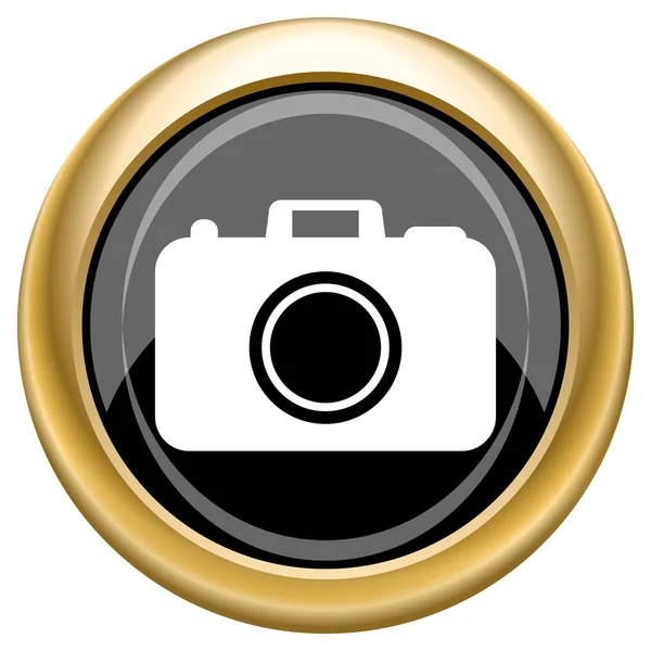 Фото камери значок — стокове фото