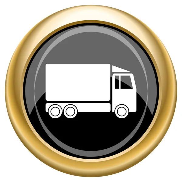Икона грузовика — стоковое фото