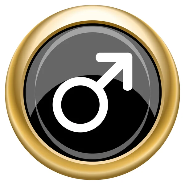 Male sign icon — Stock Photo, Image