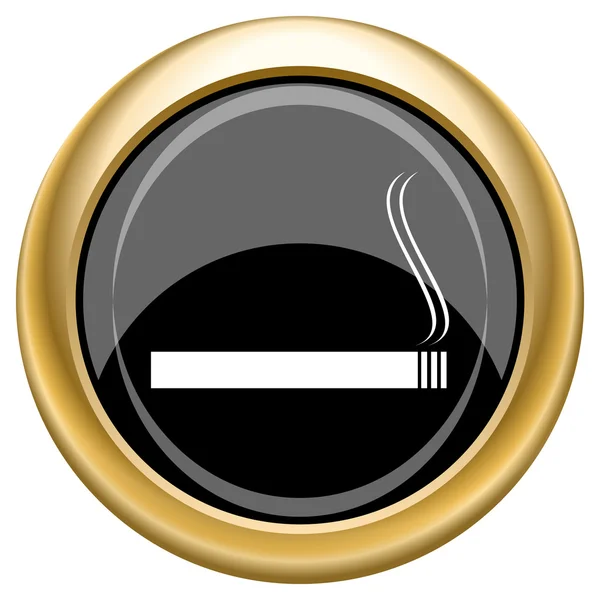 Ícone de cigarro — Fotografia de Stock