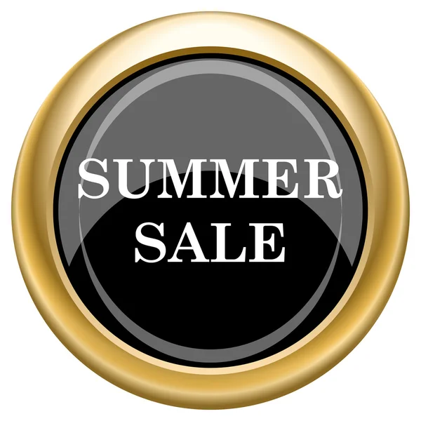 Letní prodej ikona — Stock fotografie