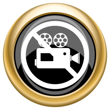 yasak video kamera simgesi