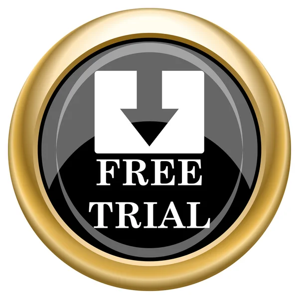 Free trial icon — Stock Photo, Image