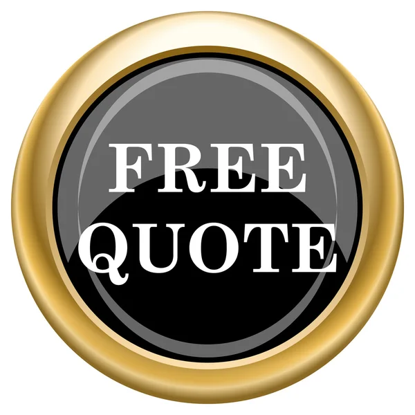 Free quote icon — Stock Photo, Image