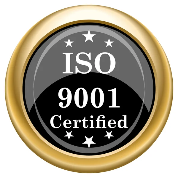 Iso9001 图标 — 图库照片