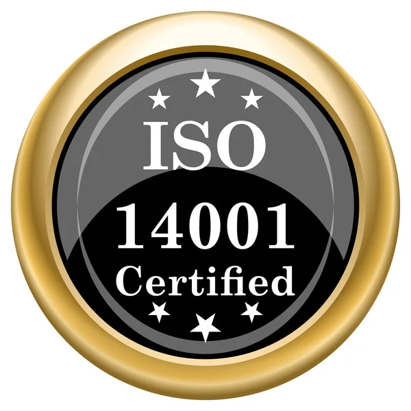ISO14001 icon — Stock Photo, Image