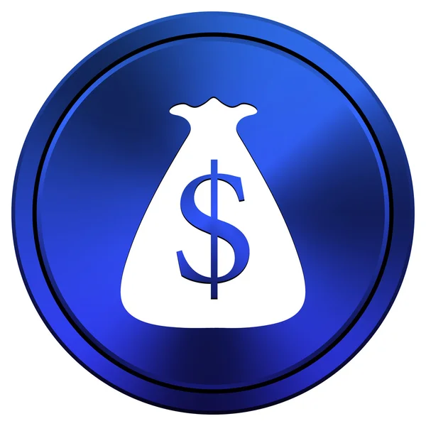 Dollar sack icon — Stock Photo, Image