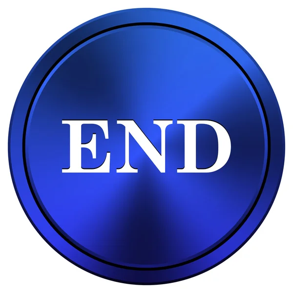 End icon — Stock Photo, Image