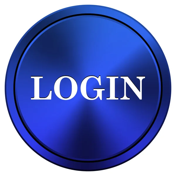 Logga in-ikonen — Stockfoto