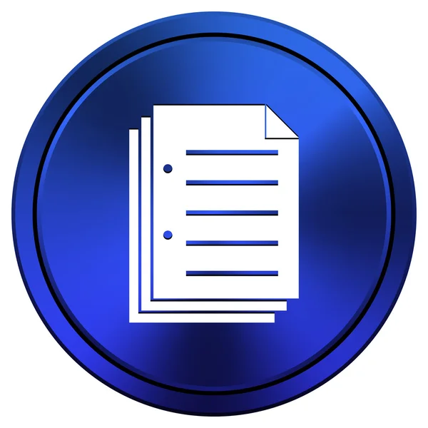 Document icon — Stock Photo, Image