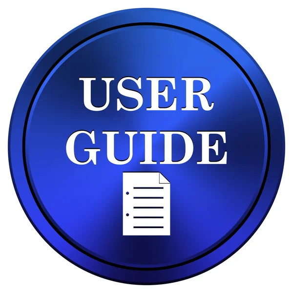User guide ikonen — Stockfoto