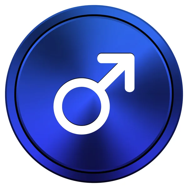 Icono de signo masculino — Foto de Stock