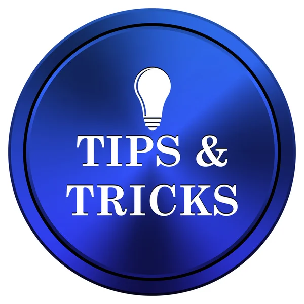 Tips and tricks icon — Stock Photo, Image