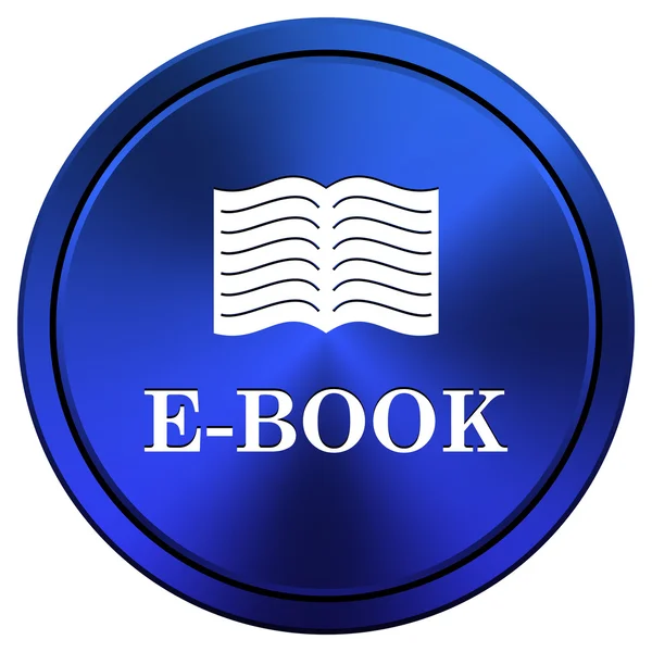 Ícone de e-book — Fotografia de Stock