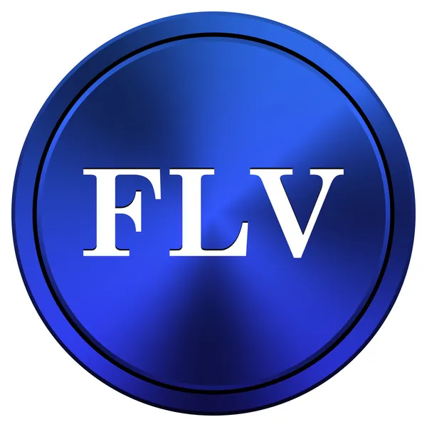 Flv 图标 — 图库照片