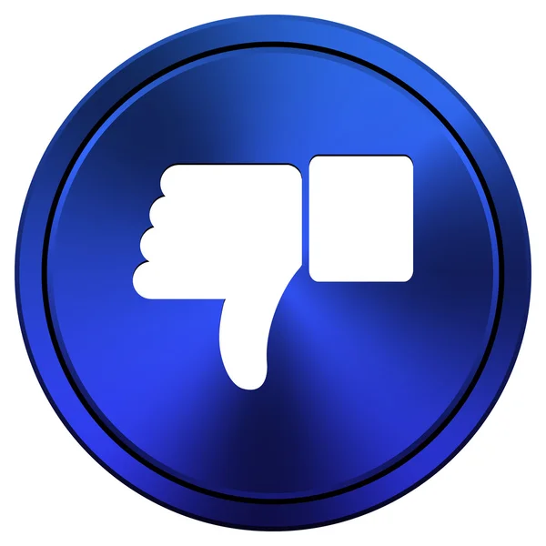 Thumb down icon — Stock Photo, Image