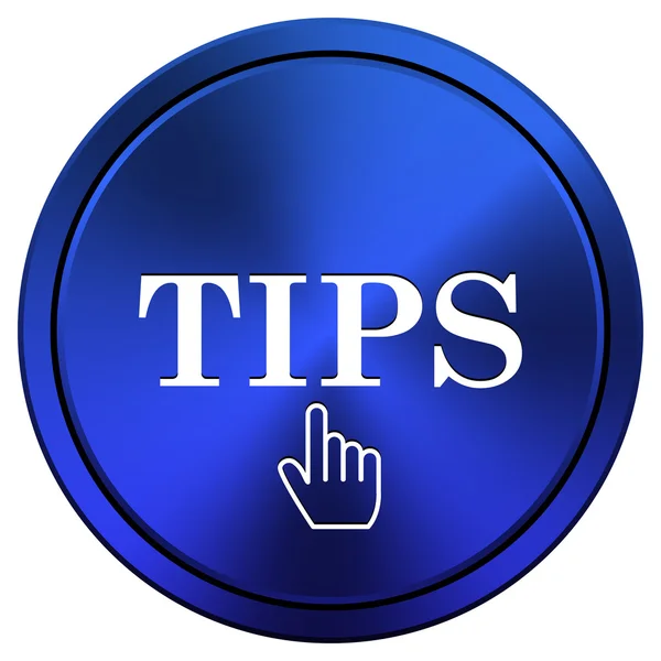 Tips icon — Stock Photo, Image