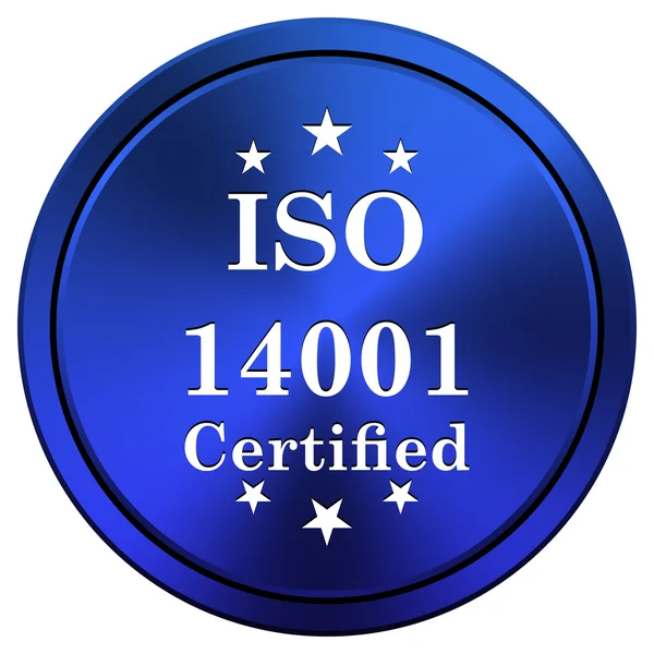 ISO14001 ikon – stockfoto