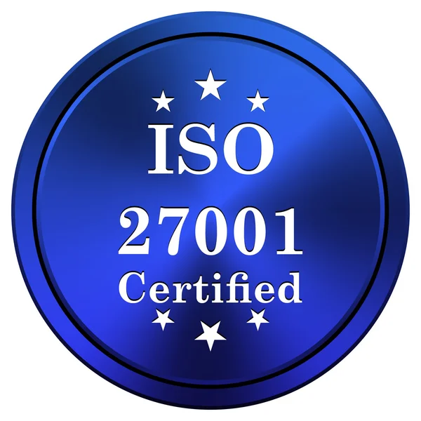 Ikona iso 27001 — Stock fotografie