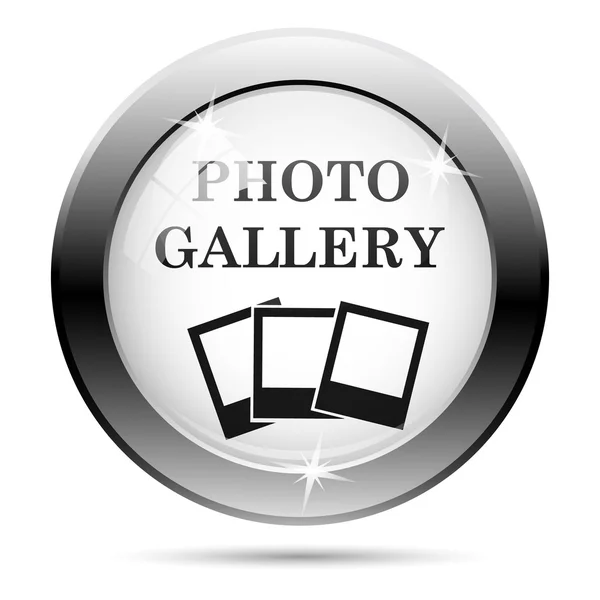 Photo gallery icon — Stock Photo, Image