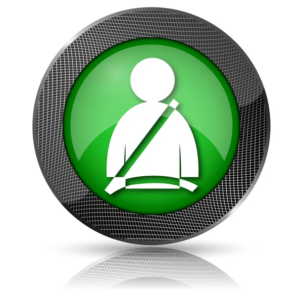 Safety belt icon — Stock Photo, Image