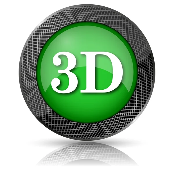 3D ikona — Stock fotografie