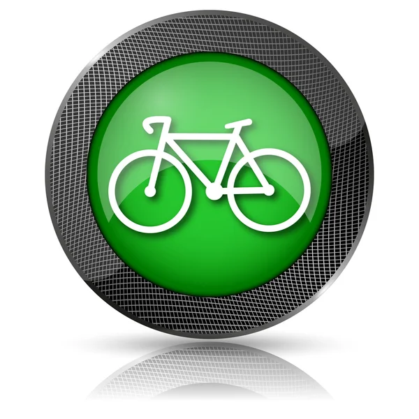 Велосипедная икона — стоковое фото